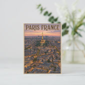 Paris Frankreich Reise  Postkarte (Stehend Vorderseite)