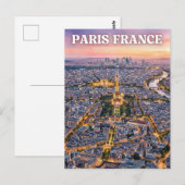 Paris Frankreich Reise Postkarte (Vorne/Hinten)