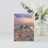 Paris Frankreich Reise Postkarte (Stehend Vorderseite)
