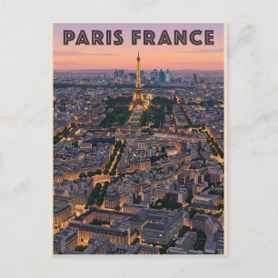 Paris Frankreich Reise  Postkarte