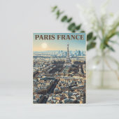 Paris Frankreich Reise  Postkarte (Stehend Vorderseite)