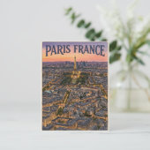 Paris Frankreich Reise  Postkarte (Stehend Vorderseite)