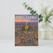 Paris Frankreich Reise  Postkarte (Stehend Vorderseite)