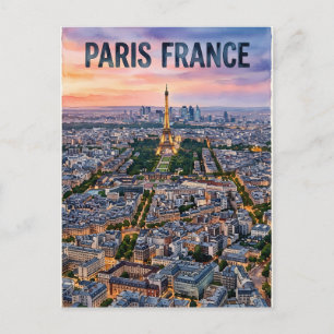 Paris Frankreich Reise  Postkarte