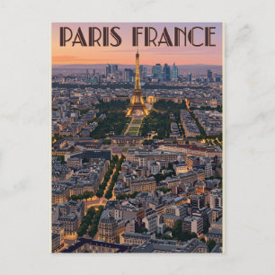 Paris Frankreich Reise  Postkarte