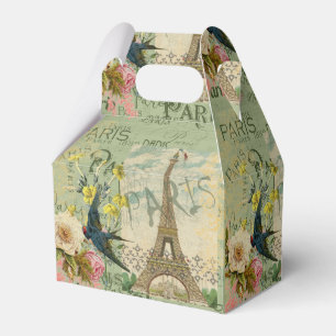 Paris Frankreich Reise Vintage Antike Kunstmalerei Geschenkschachtel