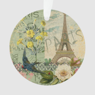 Paris Frankreich Reise Vintage Antike Kunstmalerei Ornament