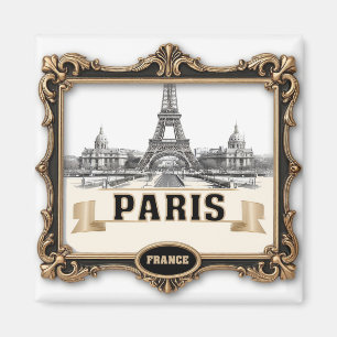 🧲 Paris Frankreich Reiseerinnerung für Reisende Magnet