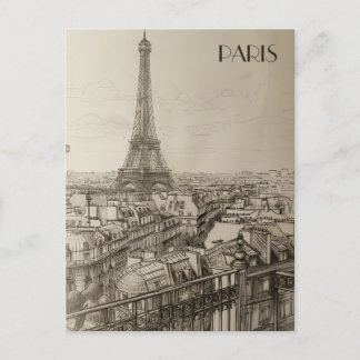 Paris Frankreich Reisen Postkarte