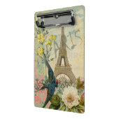 Paris Frankreich Reisen Vintag antike Malerei Mini Klemmbrett (Gewinkelt2)