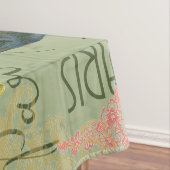 Paris Frankreich Reisen Vintag antike Malerei Tischdecke (Beispiel)