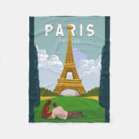 Paris Frankreich Retro Reisen Vintag