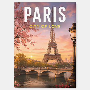 🗼 Paris Frankreich Romantische Stadt 🌸 Magnet