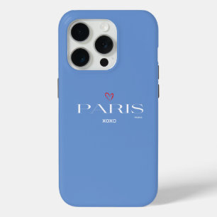 Paris Frankreich Rotes Herz xoxo Schick Case-Mate iPhone Hülle