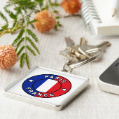 Paris Frankreich Schlüsselanhänger (Seite)