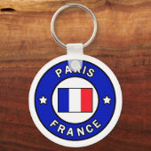 Paris-Frankreich-Schlüsselanhänger Schlüsselanhänger (Vorderseite)