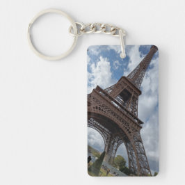 Paris, Frankreich, Schlüsselkette Eiffel Tower Schlüsselanhänger