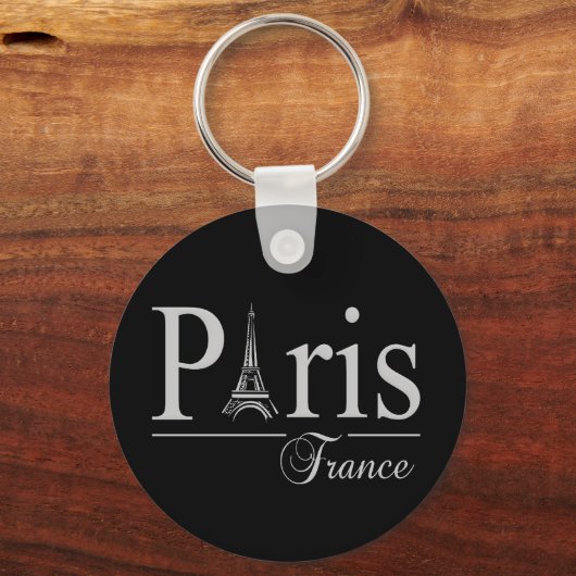 Paris-Frankreich-Schlüsselkette Schlüsselanhänger (Vorderseite)