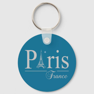 Paris-Frankreich-Schlüsselkette Schlüsselanhänger