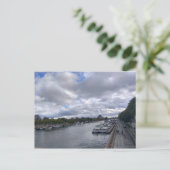 Paris. Frankreich. Seine-Fluss Postkarte (Stehend Vorderseite)