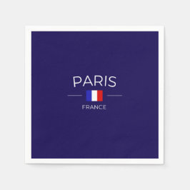 Paris Frankreich Serviette