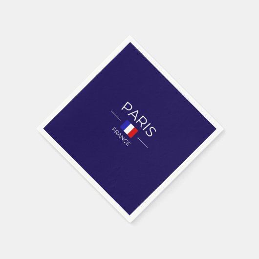 Paris Frankreich Serviette (Ecke)