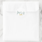 Paris, Frankreich Souvenir Aufkleber (Tasche)