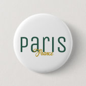 Paris, Frankreich Souvenir Button (Vorderseite)