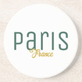 Paris, Frankreich Souvenir Getränkeuntersetzer (Vorne)
