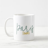 Paris, Frankreich Souvenir Kaffeetasse (Links)