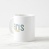 Paris, Frankreich Souvenir Kaffeetasse (Vorderseite Links)