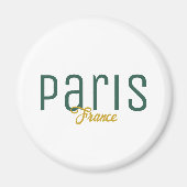 Paris, Frankreich Souvenir Magnet (Vorne)