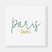 Paris, Frankreich Souvenir Magnet (Vorne)