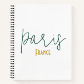 Paris, Frankreich Souvenir Notizblock (Vorderseite)
