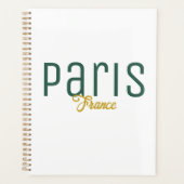 Paris, Frankreich Souvenir Planer (Vorderseite)