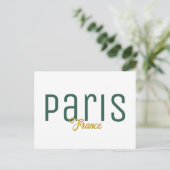 Paris, Frankreich Souvenir Postkarte (Stehend Vorderseite)