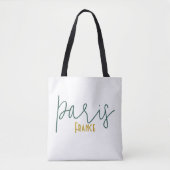 Paris, Frankreich Souvenir Tasche (Vorderseite)
