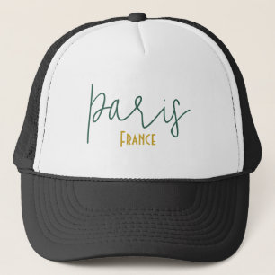 Paris, Frankreich Souvenir Truckerkappe