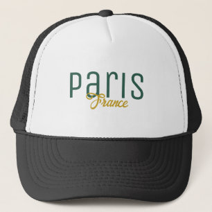 Paris, Frankreich Souvenir Truckerkappe