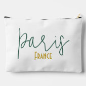 Paris, Frankreich Souvenir Zubehörtasche (Rückseite)