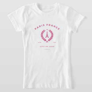 Paris Frankreich Stadt der Liebe T-Shirt
