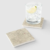 Paris Frankreich Steinuntersetzer (Seitenansicht)