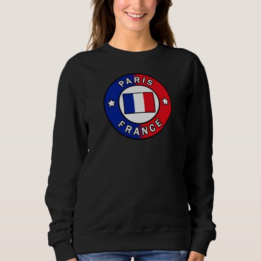 Paris Frankreich Sweatshirt (Vorderseite)