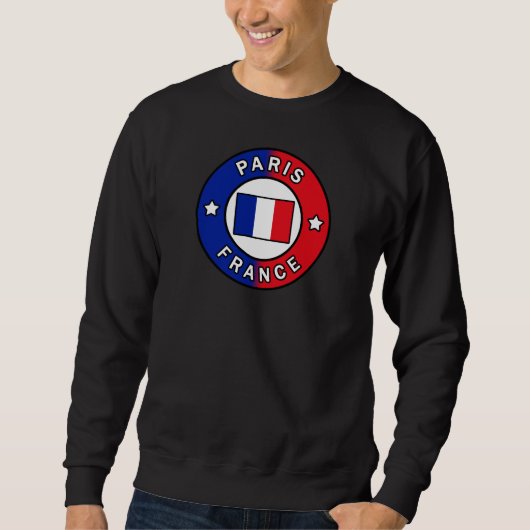 Paris Frankreich Sweatshirt (Vorderseite)