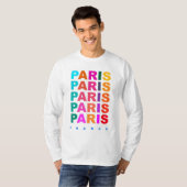Paris Frankreich T-Shirt (Vorne ganz)