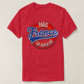 Paris Frankreich T-Shirt (Design vorne)