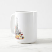 Paris Frankreich Tasse (Vorderseite Links)