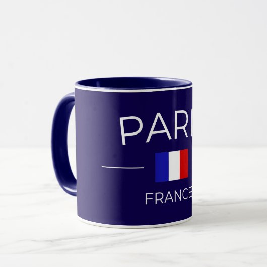 Paris Frankreich Tasse (Vorderseite Links)