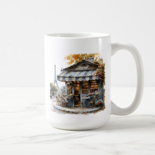 Paris-Frankreich-Tasse Kaffeetasse (Rechts)