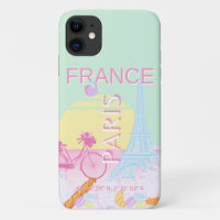 Paris, Frankreich, Travel Art, Preppy, Pastel